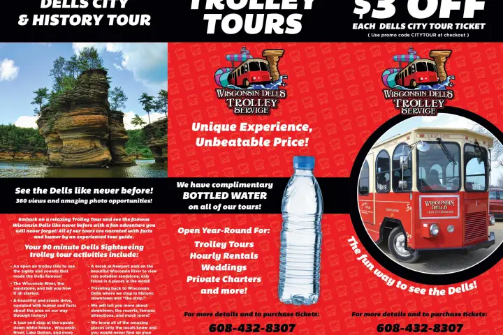 Wisconsin Dells History Tour Brochure