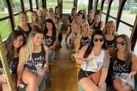 a group of people posing for the camera